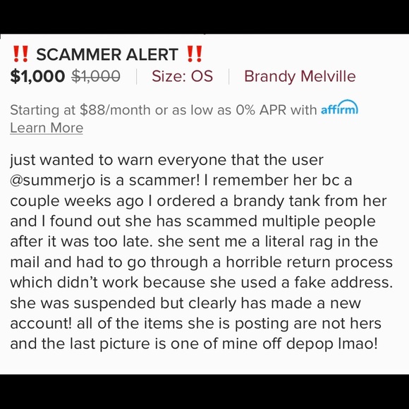 SCAMMER ALERT - Picture 8 of 8